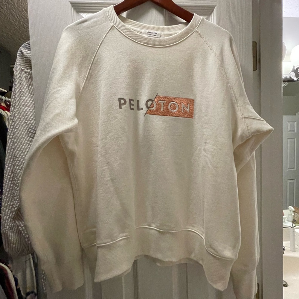 Peloton Cream Sweater